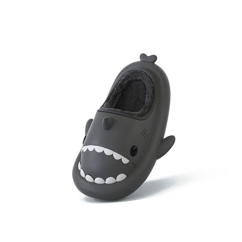 Sharkicks Basic - Invierno, Pantuflas de Tiburón, Tacón Abierto